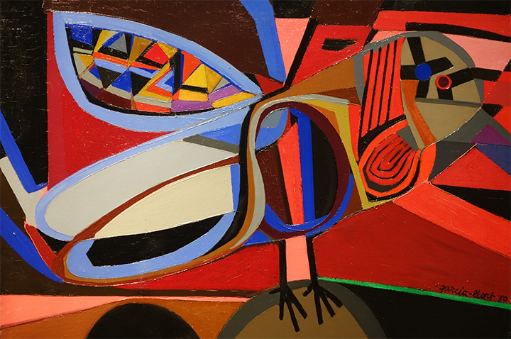 óleo sobre tela de Josep Maria Garcia-Llort